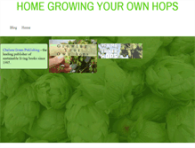Tablet Screenshot of homegrowinghops.com